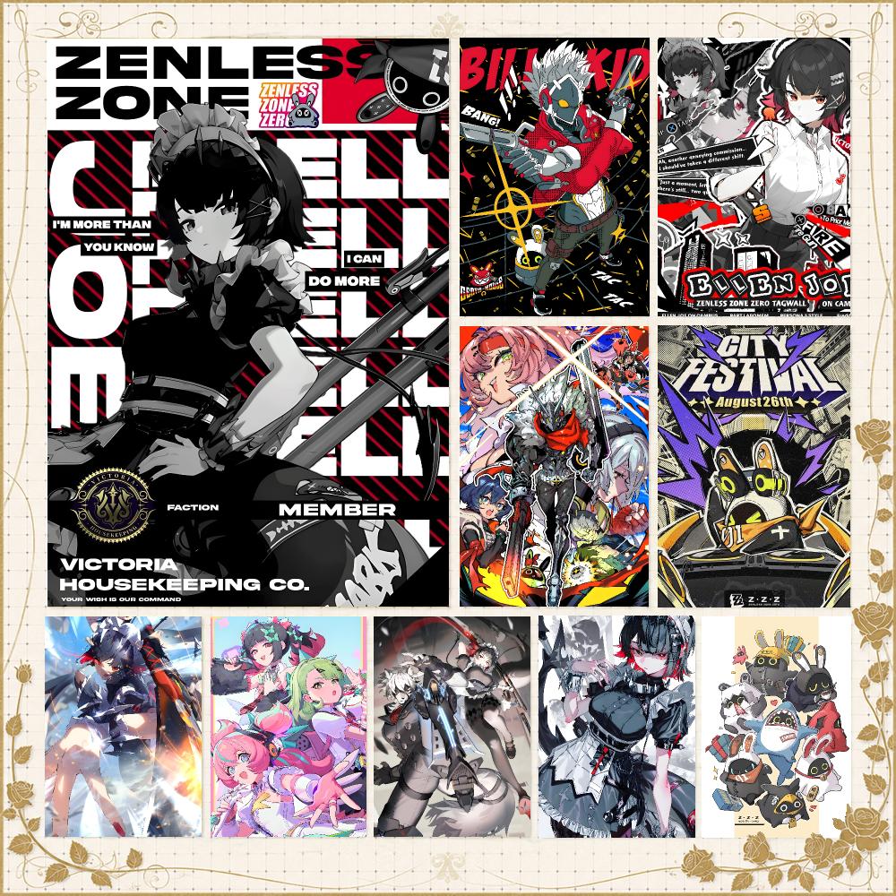 Home Zone Gym - Game Z-Zenless Zone Zero Poster Wall