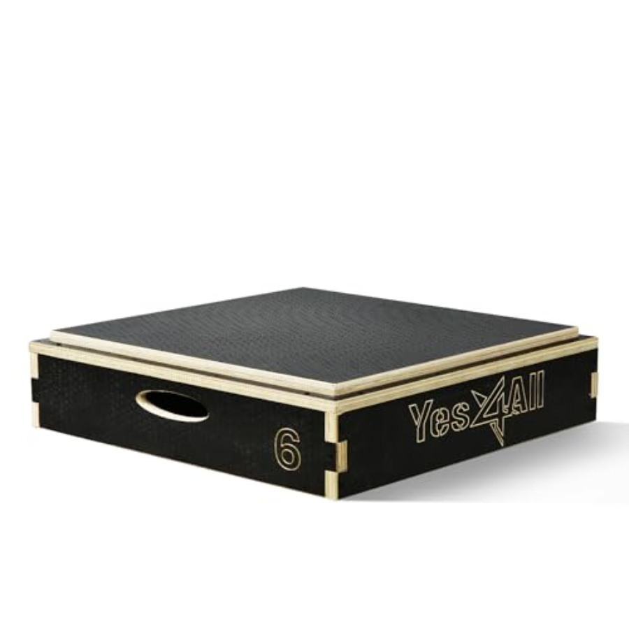 Home Gym In A Box - 3 in 1 Wooden Plyo Box