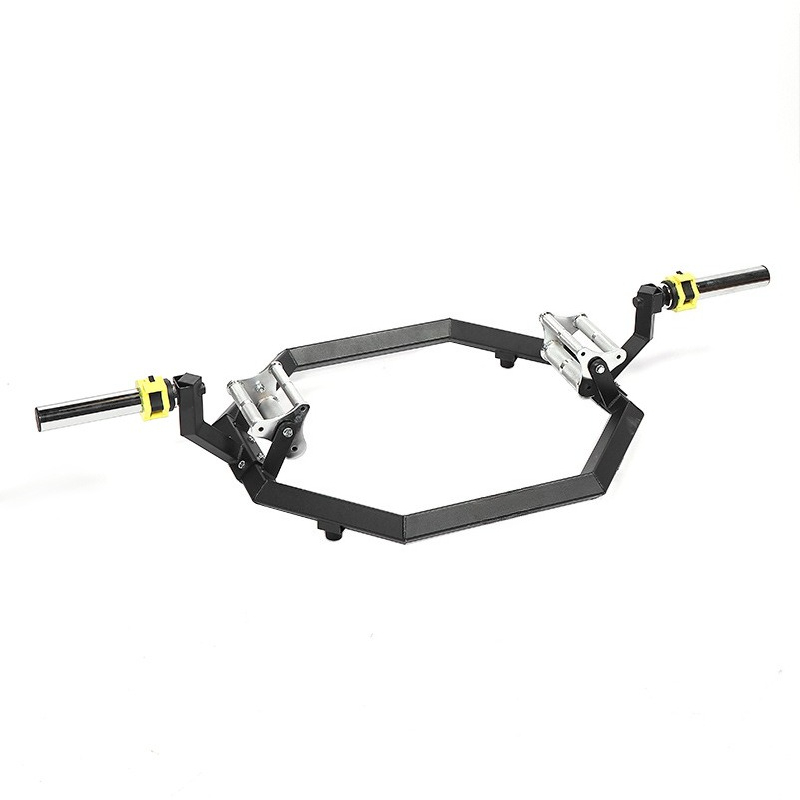 Barbell Curl Bar - Weightlifting Bar Gym Fitness Equipment Steel