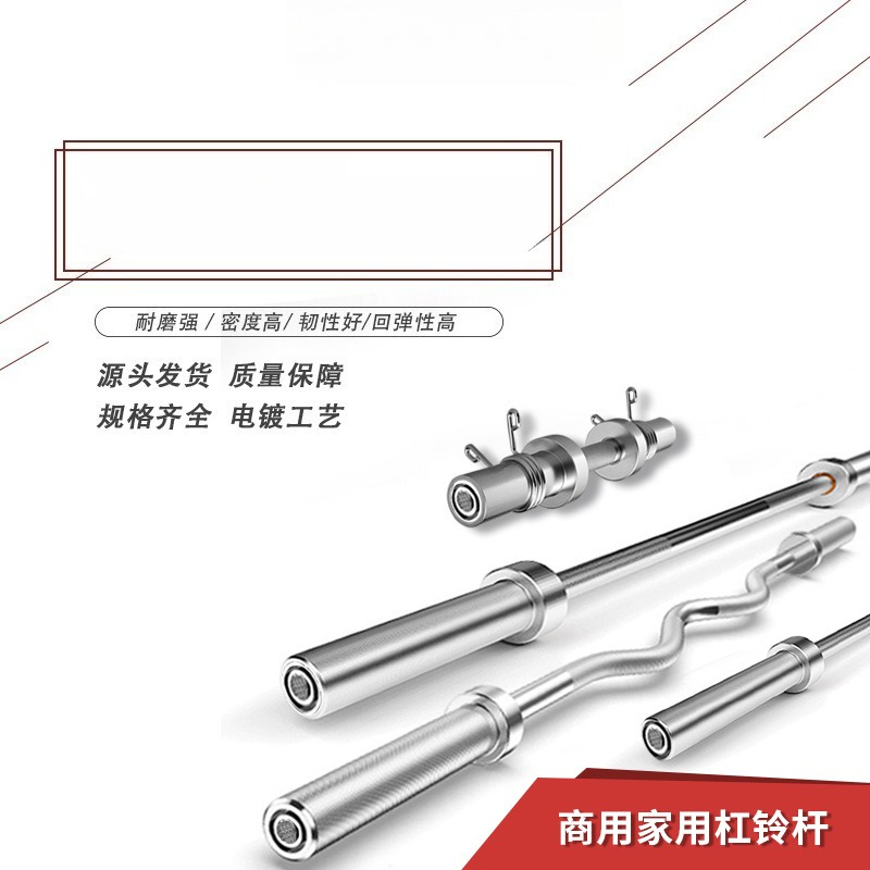 Professional 1.2M Gym Quality  - Barbell Curl Bar 评论和价格