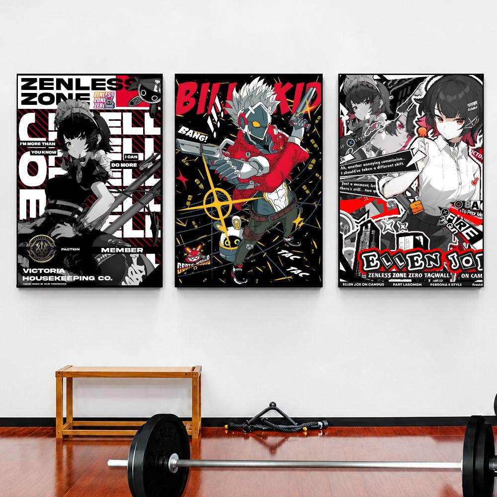 Game Z-Zenless Zone Zero Poste - Home Zone Gym 评论和价格