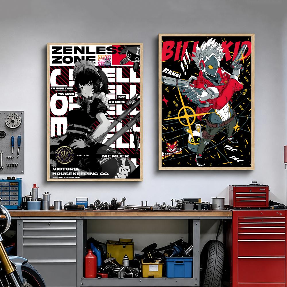 Game Z-Zenless Zone Zero Poste - Home Zone Gym 评论和价格