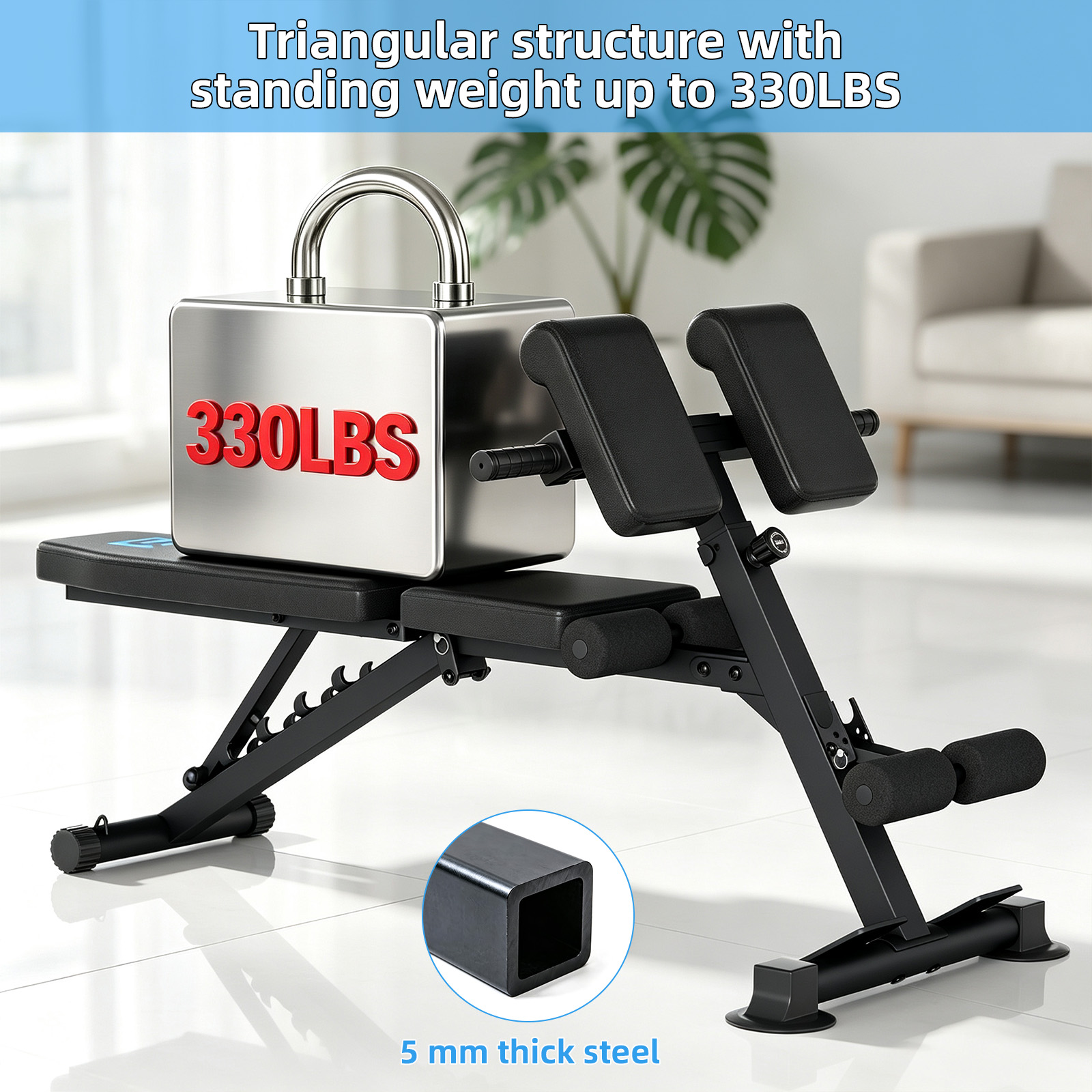 Compact Heavy Duty Adjustable  - Home Gym All In One 评论和价格