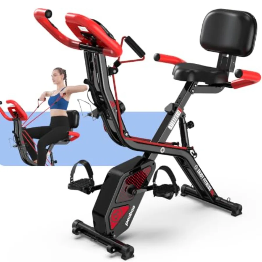 Folding Magnetic X-Bike for ho - Home Gym Resistance 评论和价格