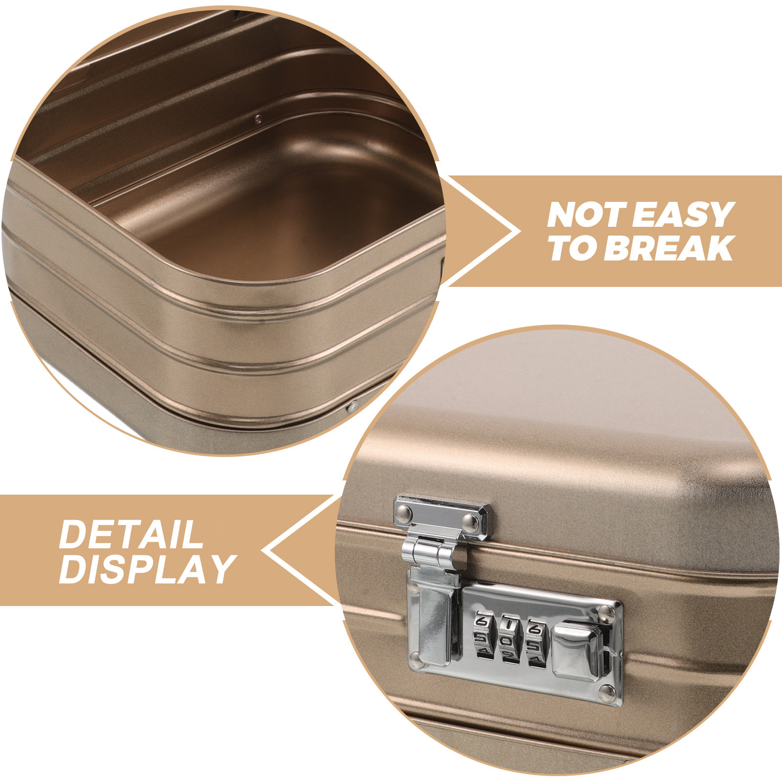 Tinplate Storage Box with Comb - Home Gym In A Box 评论和价格