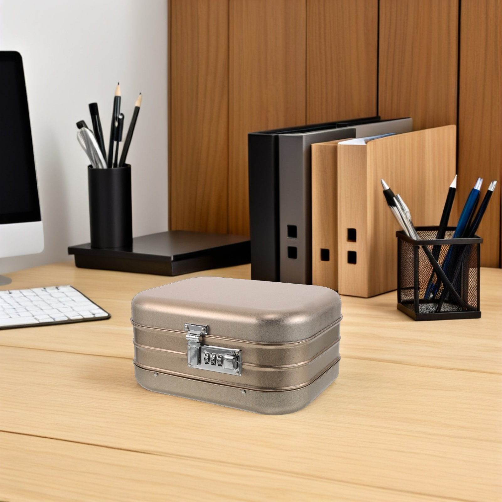 Tinplate Storage Box with Comb - Home Gym In A Box 评论和价格