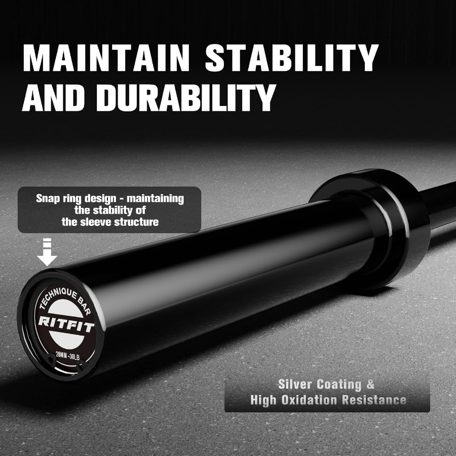 Olympic Barbell 4ft/6ft - 2 In - Barbell Curl Bar 评论和价格