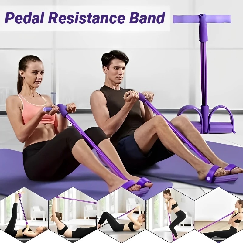 4‑Tube Pedal Tension Rope Mult - Home Gym Kit 评论和价格