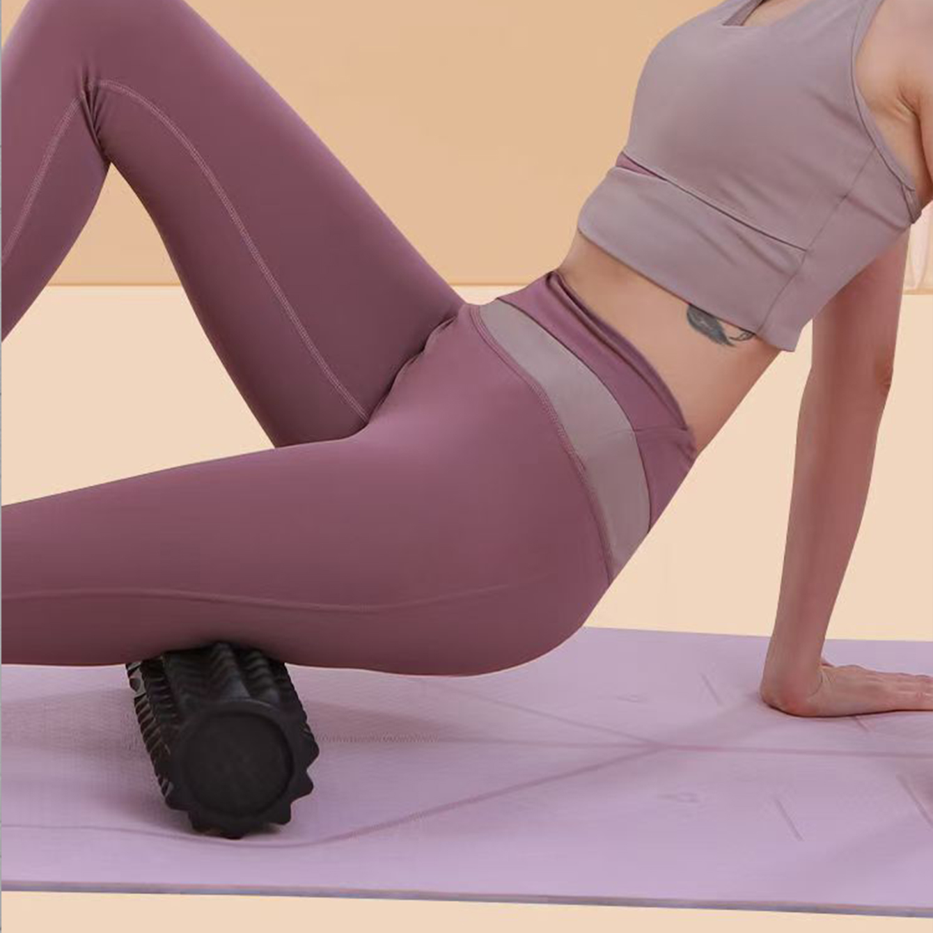 Foam Roller Yoga Block Set 33/ - Home Gym Kit 评论和价格