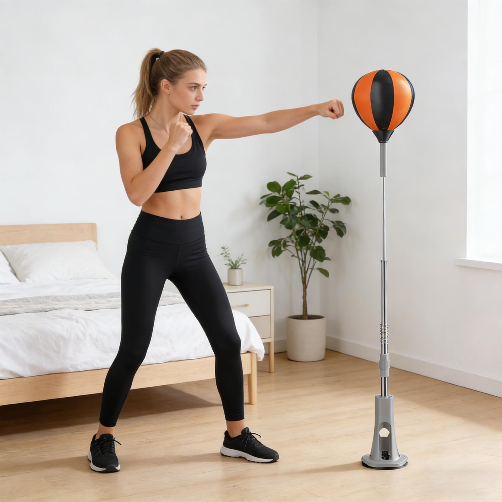 Punching Bag With Stand Boxing - Home Gym Exercise 评论和价格