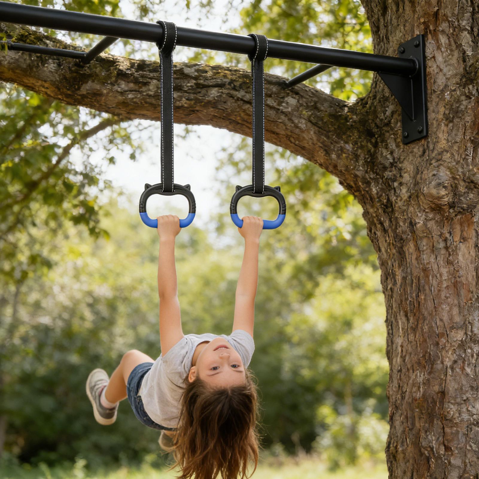 Gymnastic Rings Set Childrens  - Home Gym Kit 评论和价格