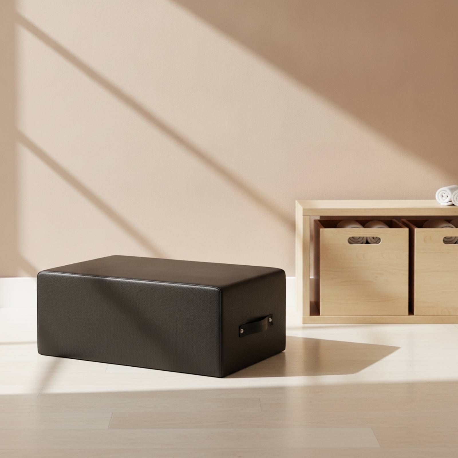 Upholstered Fitness Box Long-L - Home Gym In A Box 评论和价格
