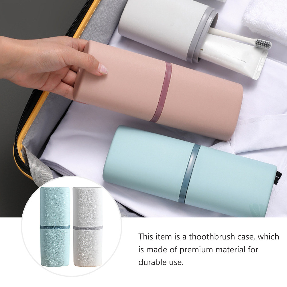 2Pcs Two-in-One Toothbrush Cas - Home Gym In A Box 评论和价格