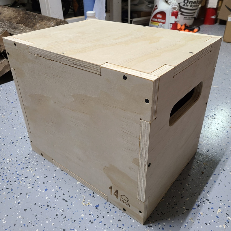 3 In 1 Wooden Fitness Plyometr - Home Gym In A Box 评论和价格