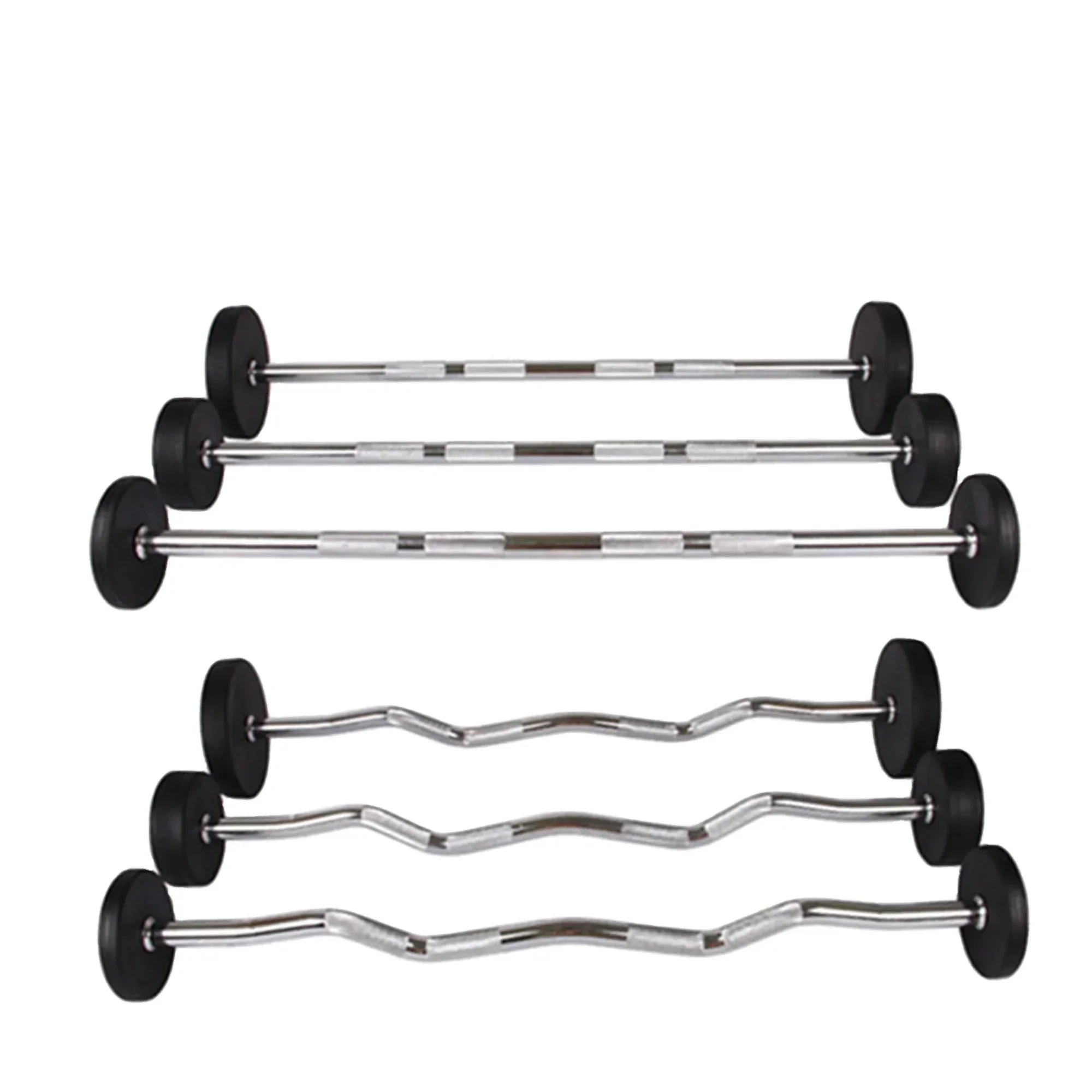 Weightlifting Straight Curl Ru - Barbell Curl Bar 评论和价格