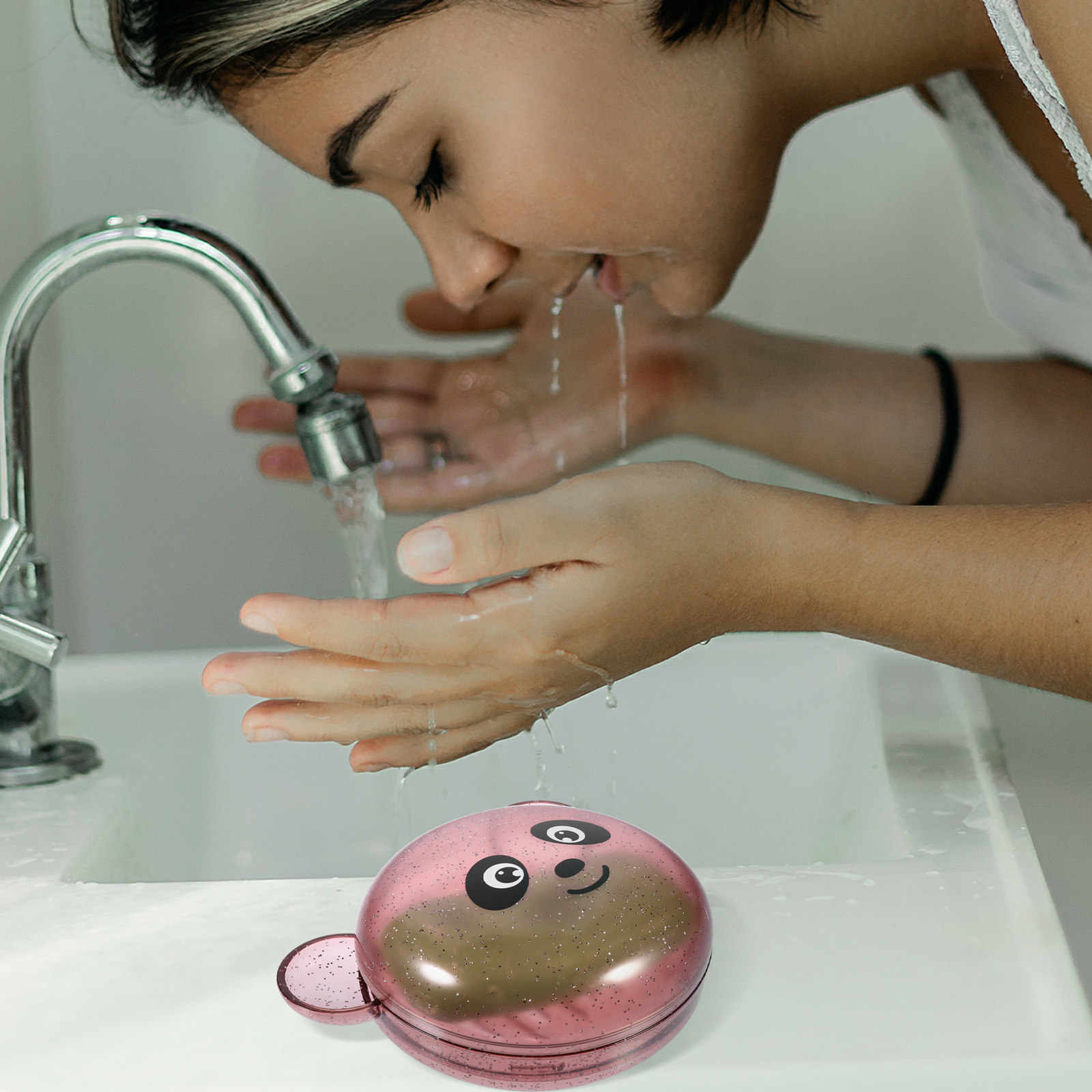 3Pcs Panda Soap Dish Set Premi - Home Gym In A Box 评论和价格