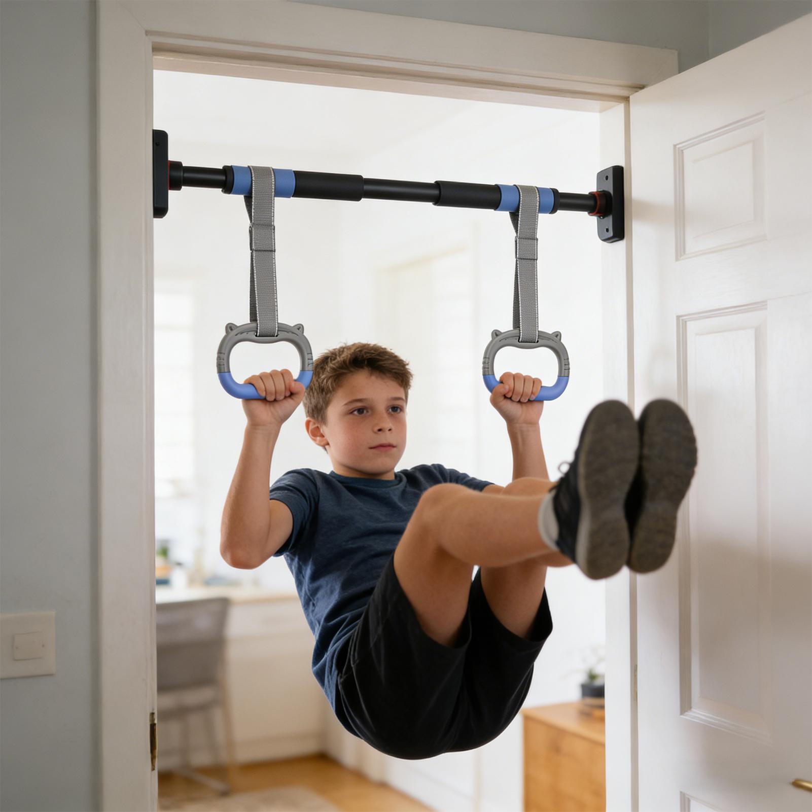 Gymnastic Rings Set Childrens  - Home Gym Kit 评论和价格