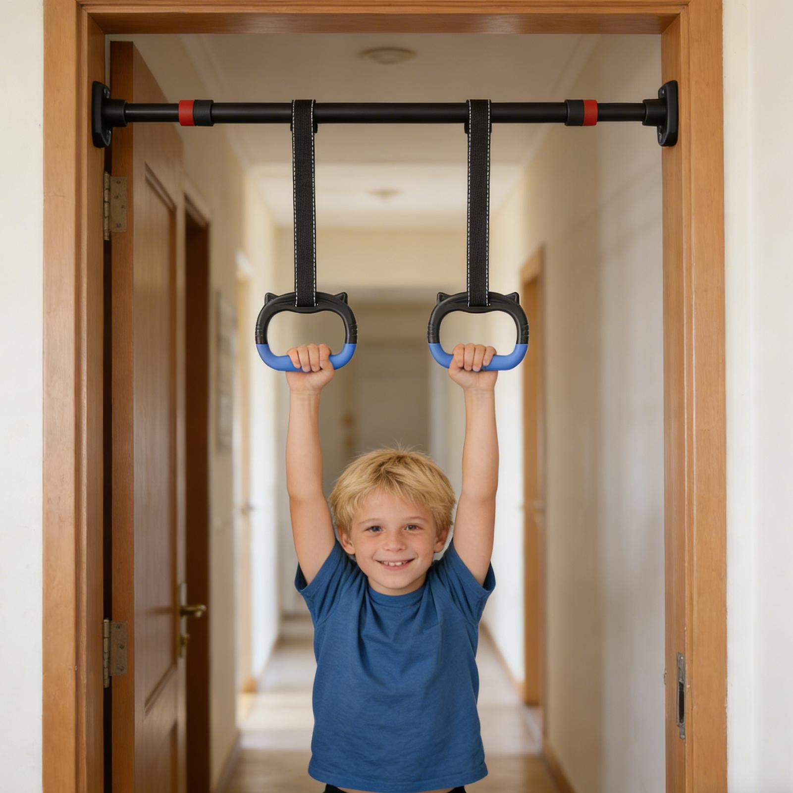 Gymnastic Rings Set Childrens  - Home Gym Kit 评论和价格